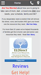 Mobile Screenshot of eldirecthomecare.com